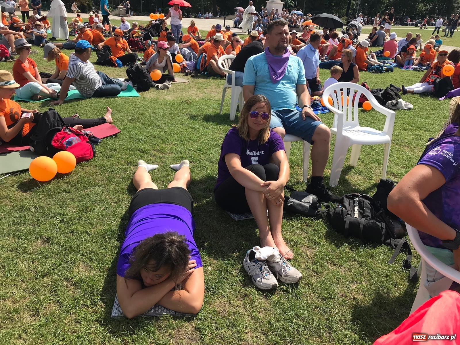 Zdjęcie w galerii na portalu naszraciborz.pl: Pielgrzymi z Raciborza dotarli na Jasną Górę [FOTO i WIDEO]  wiadomości z regionu