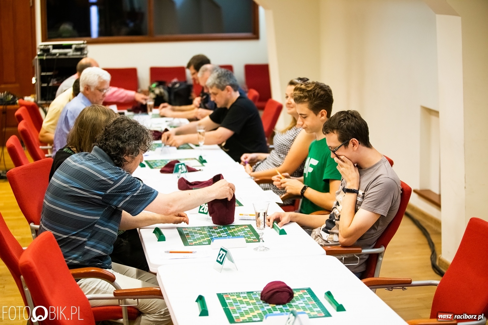 Zdjęcie w galerii na portalu naszraciborz.pl: X Jubileuszowe Ogólnopolskie Mistrzostwa Raciborza w Scrabble wiadomości z regionu