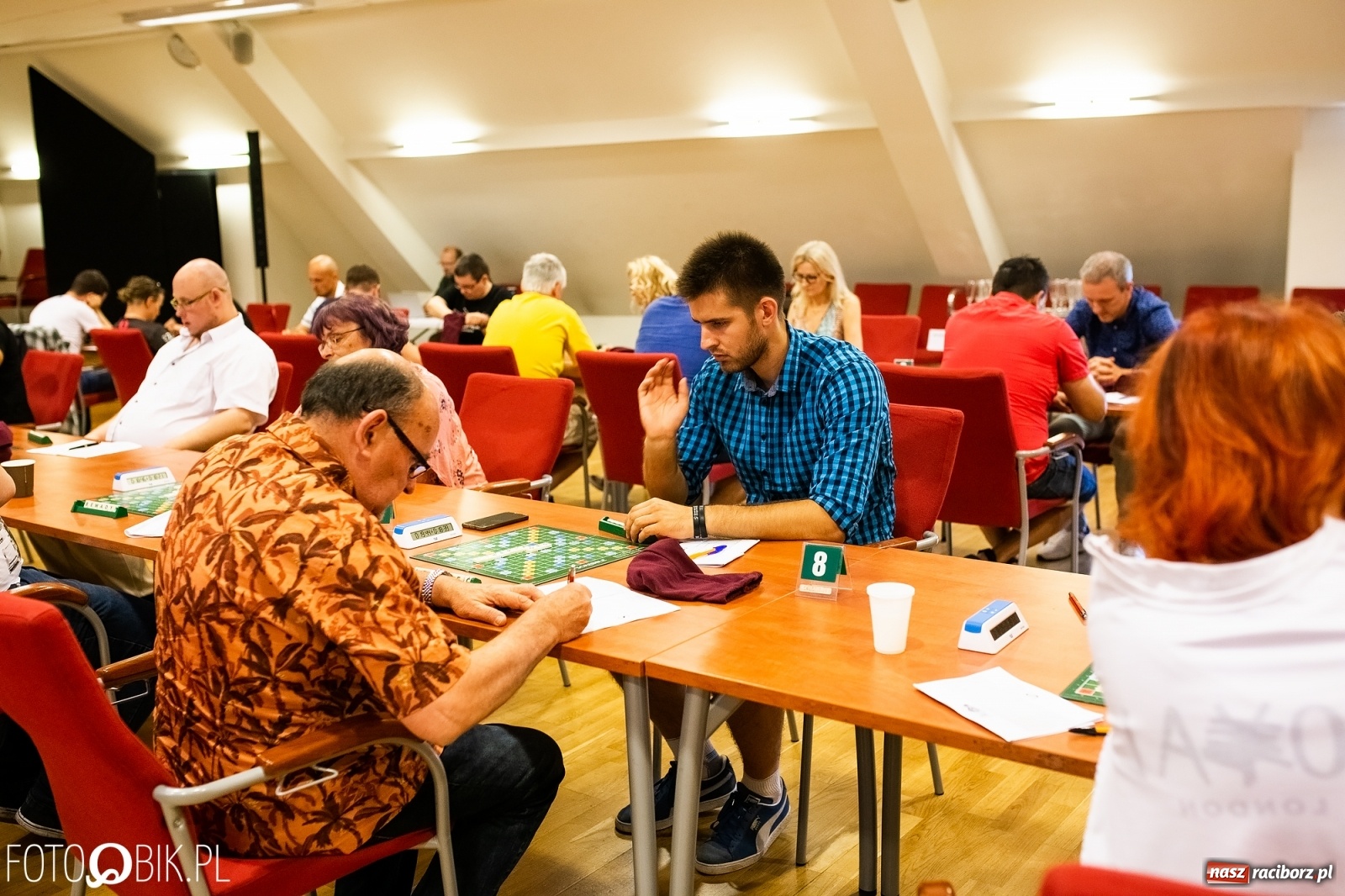 Zdjęcie w galerii na portalu naszraciborz.pl: X Jubileuszowe Ogólnopolskie Mistrzostwa Raciborza w Scrabble wiadomości z regionu