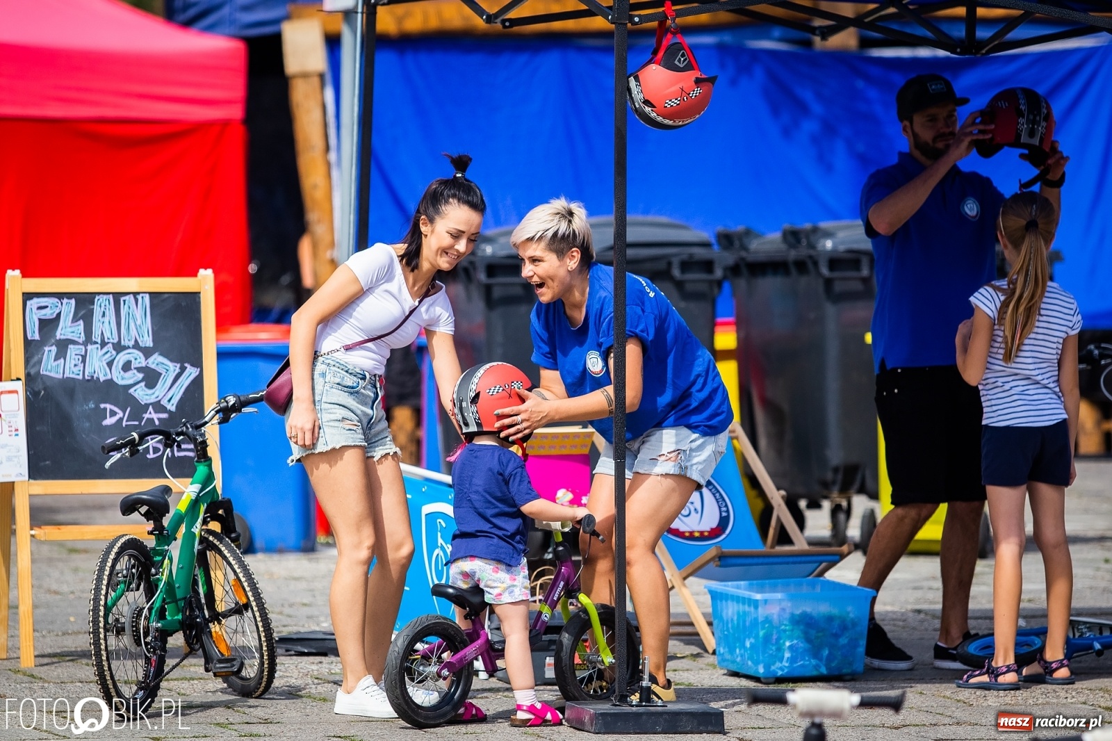 Zdjęcie w galerii na portalu naszraciborz.pl: Rowerowa akademia juniora i rodzinny rajd [FOTO]  wiadomości z regionu