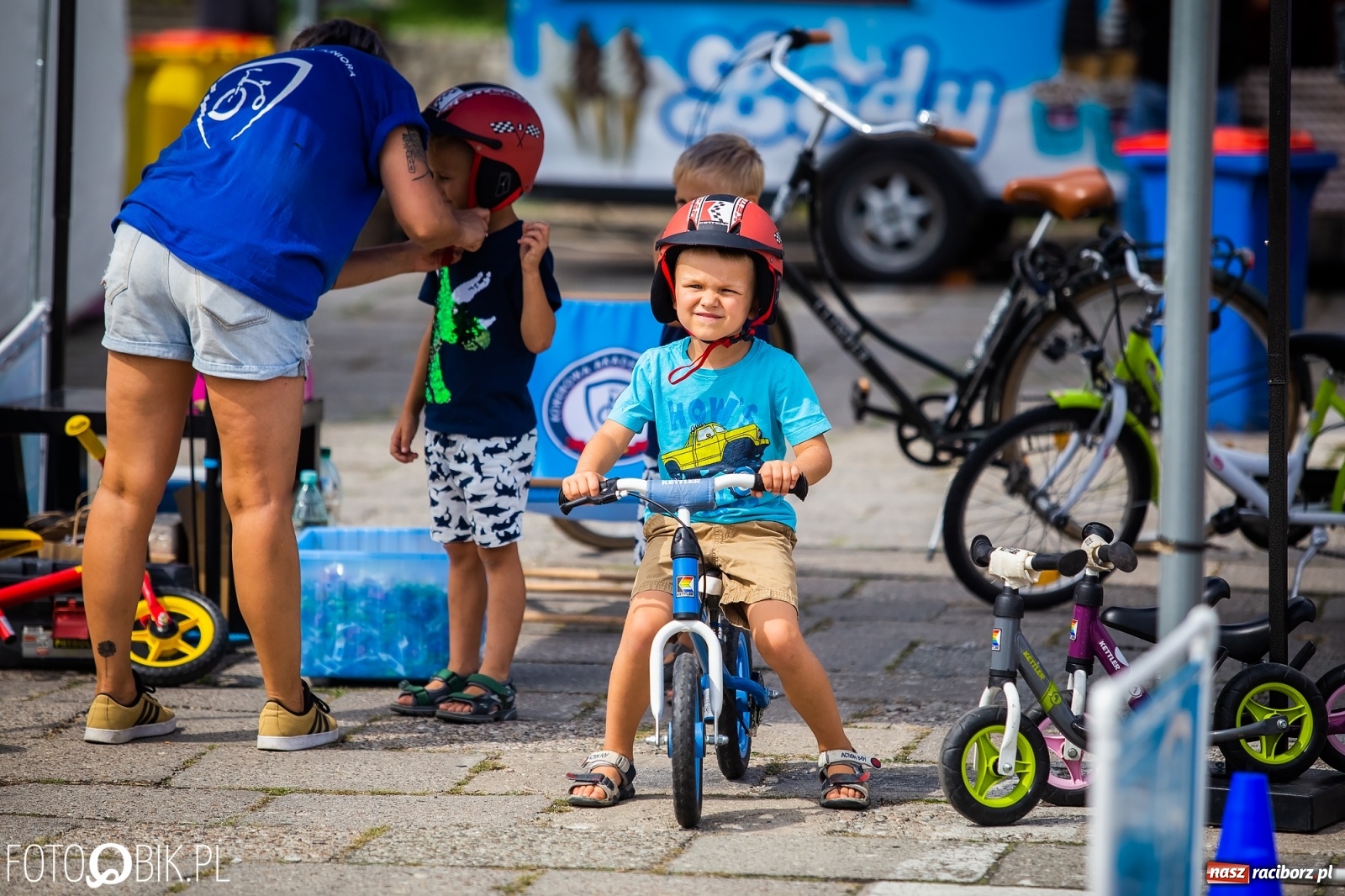Zdjęcie w galerii na portalu naszraciborz.pl: Rowerowa akademia juniora i rodzinny rajd [FOTO]  wiadomości z regionu