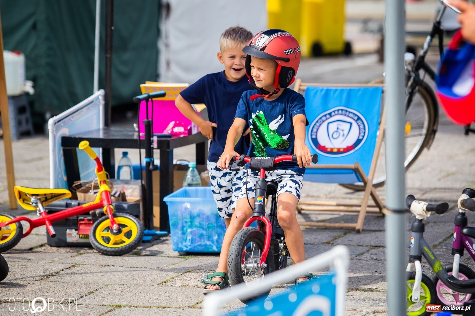 Zdjęcie w galerii na portalu naszraciborz.pl: Rowerowa akademia juniora i rodzinny rajd [FOTO]  wiadomości z regionu