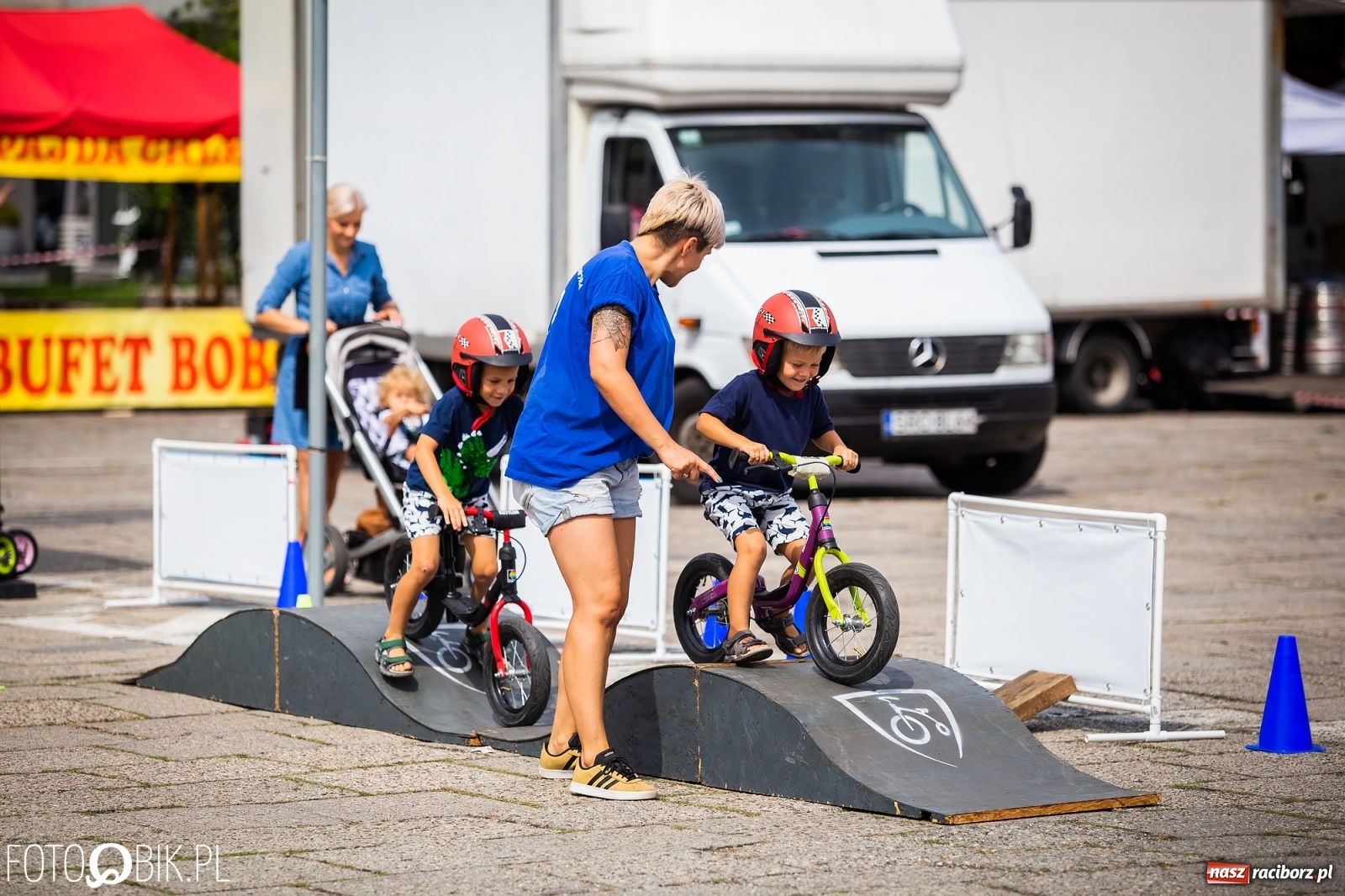 Zdjęcie w galerii na portalu naszraciborz.pl: Rowerowa akademia juniora i rodzinny rajd [FOTO]  wiadomości z regionu