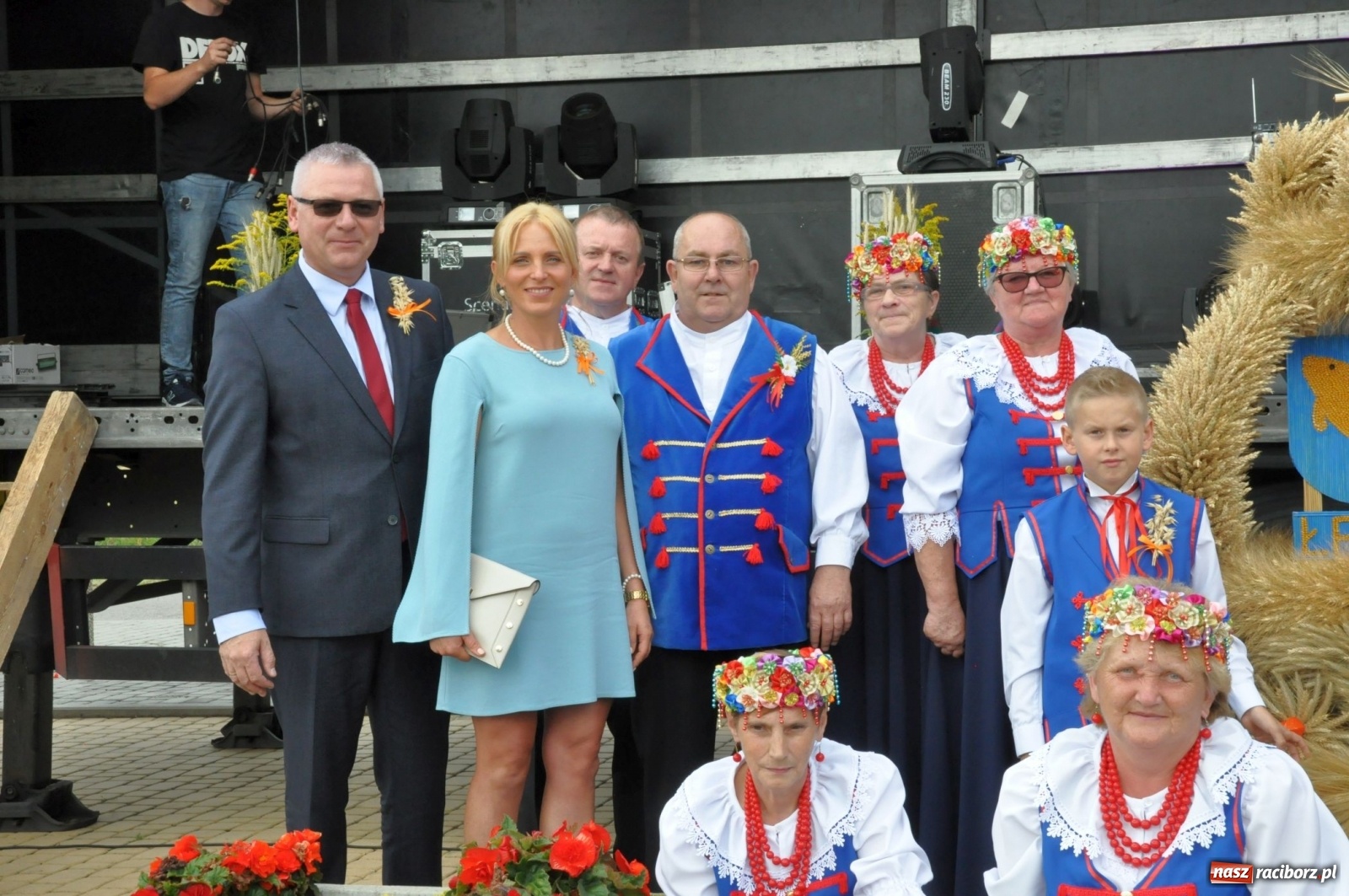 Zdjęcie w galerii na portalu naszraciborz.pl: Łańce rozpoczęły sezon dożynkowy na Raciborszczyźnie [FOTO i WIDEO] wiadomości z regionu