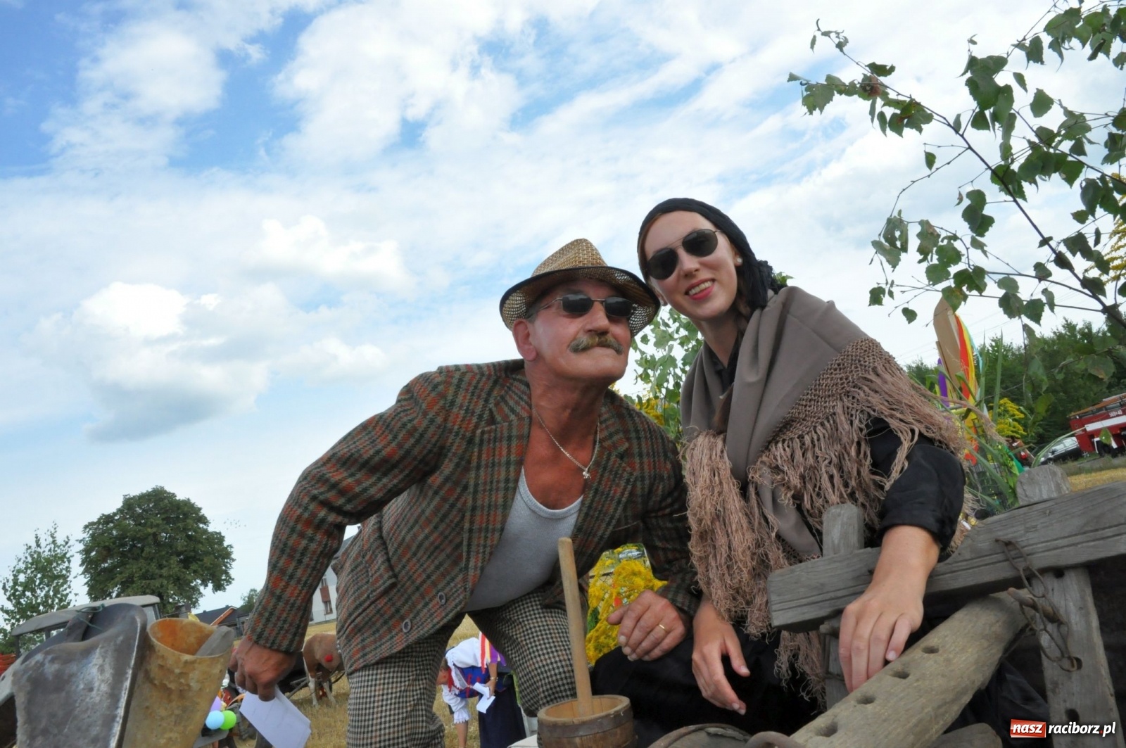 Zdjęcie w galerii na portalu naszraciborz.pl: Łańce rozpoczęły sezon dożynkowy na Raciborszczyźnie [FOTO i WIDEO] wiadomości z regionu