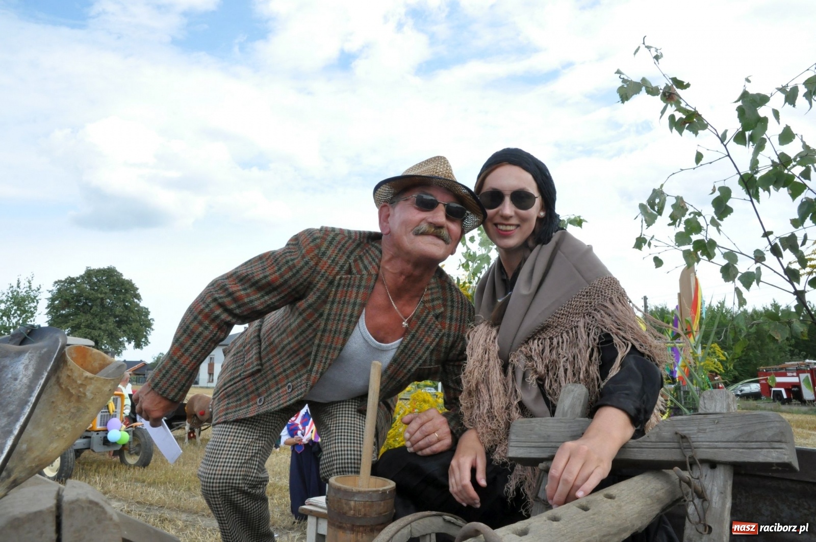 Zdjęcie w galerii na portalu naszraciborz.pl: Łańce rozpoczęły sezon dożynkowy na Raciborszczyźnie [FOTO i WIDEO] wiadomości z regionu