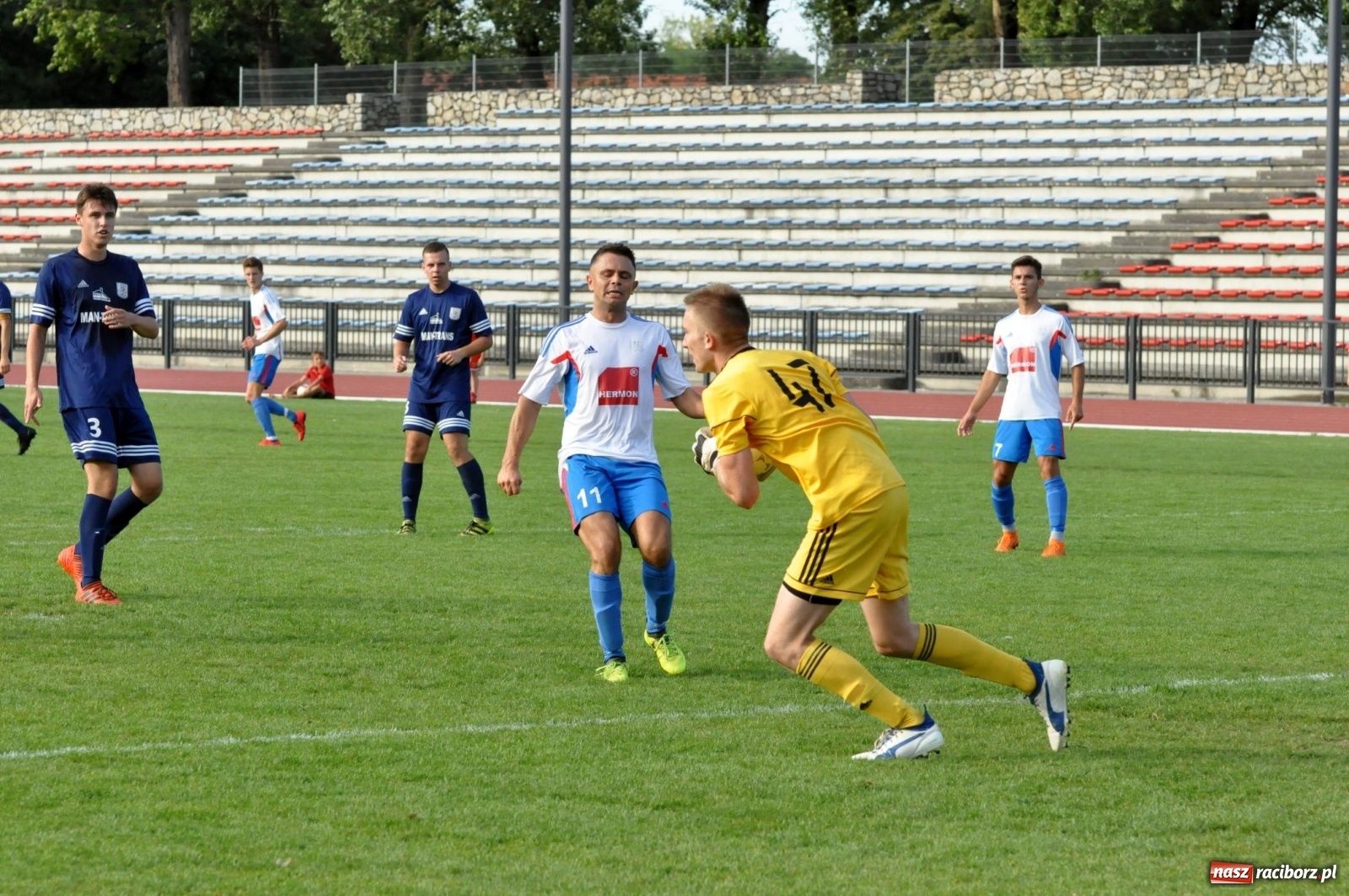 Zdjęcie w galerii na portalu naszraciborz.pl: Unia Racibórz remisuje z LKS Nędza [FOTO i WIDEO] wiadomości z regionu