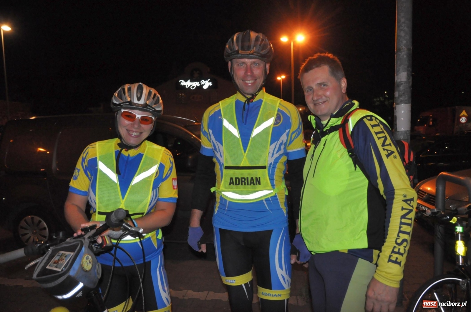 Zdjęcie w galerii na portalu naszraciborz.pl: I Raciborska Nocka Rowerowa [FOTO i WIDEO]  wiadomości z regionu