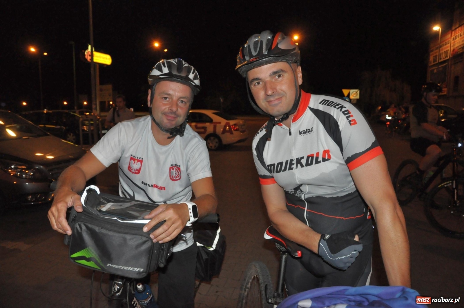 Zdjęcie w galerii na portalu naszraciborz.pl: I Raciborska Nocka Rowerowa [FOTO i WIDEO]  wiadomości z regionu