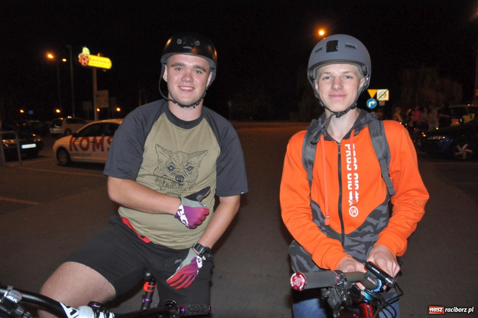 Zdjęcie w galerii na portalu naszraciborz.pl: I Raciborska Nocka Rowerowa [FOTO i WIDEO]  wiadomości z regionu