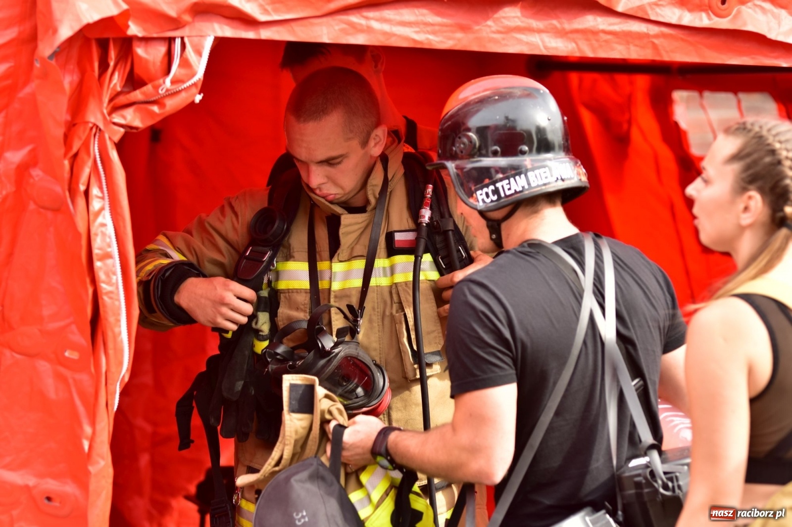 Zdjęcie w galerii na portalu naszraciborz.pl: Jest w straży duża siła! Firefighter Combat Challenge Racibórz 2019 [FOTO i LIVE] wiadomości z regionu