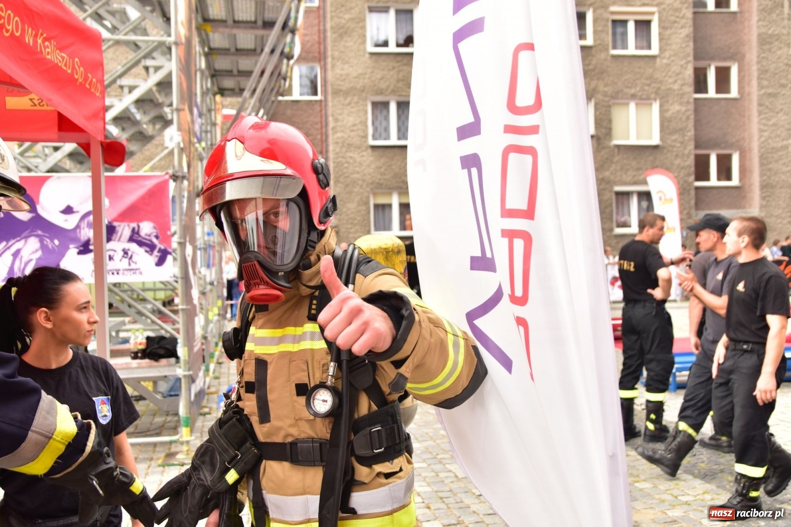 Zdjęcie w galerii na portalu naszraciborz.pl: Jest w straży duża siła! Firefighter Combat Challenge Racibórz 2019 [FOTO i LIVE] wiadomości z regionu