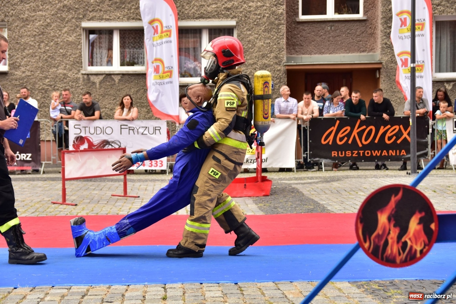 Zdjęcie w galerii na portalu naszraciborz.pl: Jest w straży duża siła! Firefighter Combat Challenge Racibórz 2019 [FOTO i LIVE] wiadomości z regionu