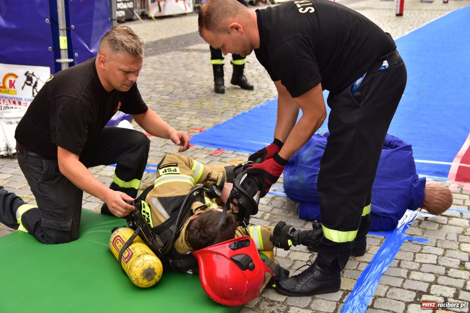 Zdjęcie w galerii na portalu naszraciborz.pl: Jest w straży duża siła! Firefighter Combat Challenge Racibórz 2019 [FOTO i LIVE] wiadomości z regionu
