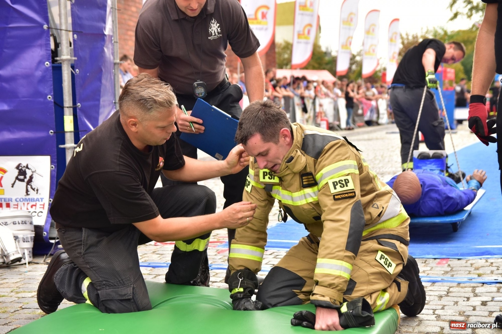 Zdjęcie w galerii na portalu naszraciborz.pl: Jest w straży duża siła! Firefighter Combat Challenge Racibórz 2019 [FOTO i LIVE] wiadomości z regionu