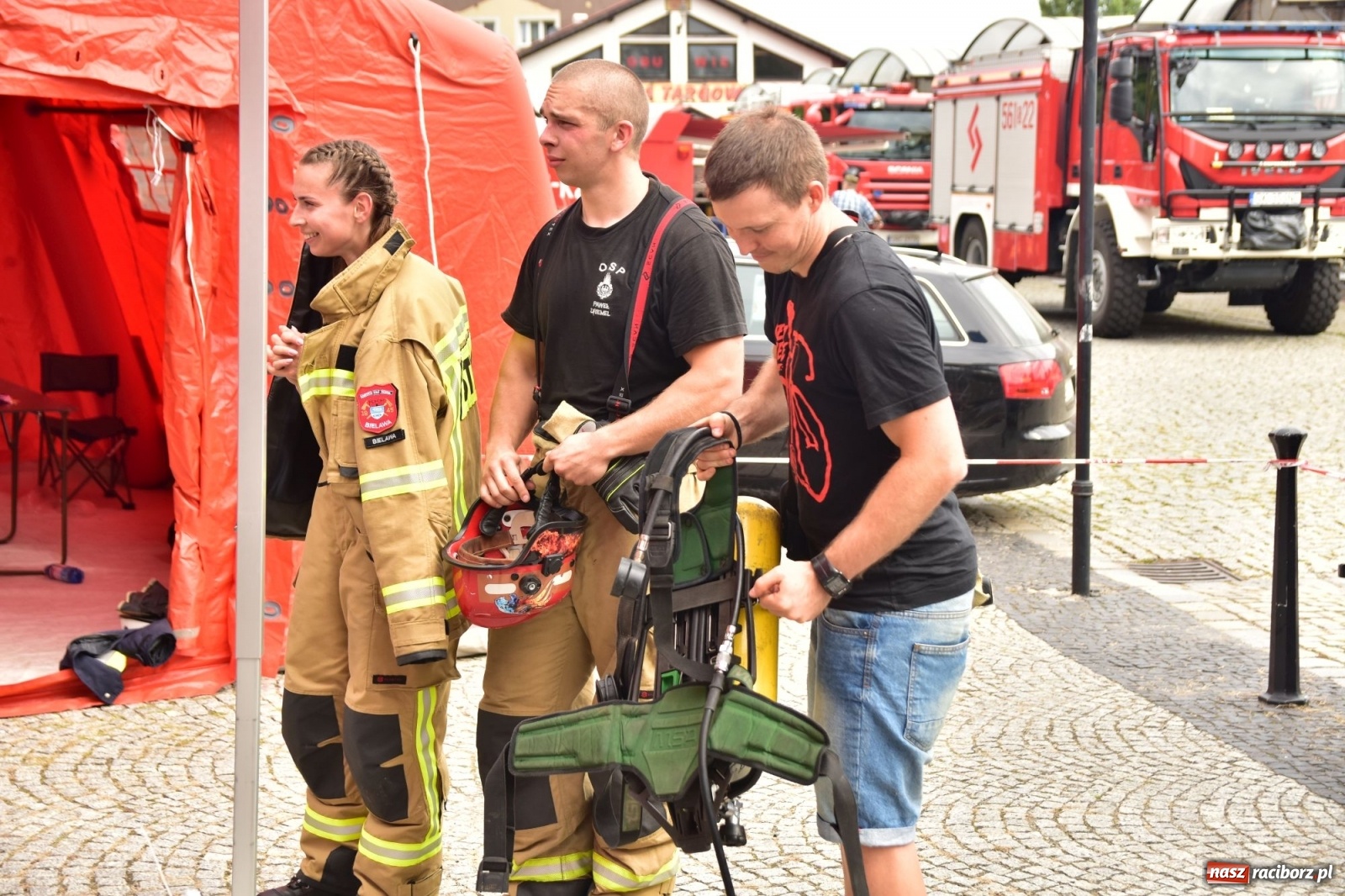 Zdjęcie w galerii na portalu naszraciborz.pl: Jest w straży duża siła! Firefighter Combat Challenge Racibórz 2019 [FOTO i LIVE] wiadomości z regionu