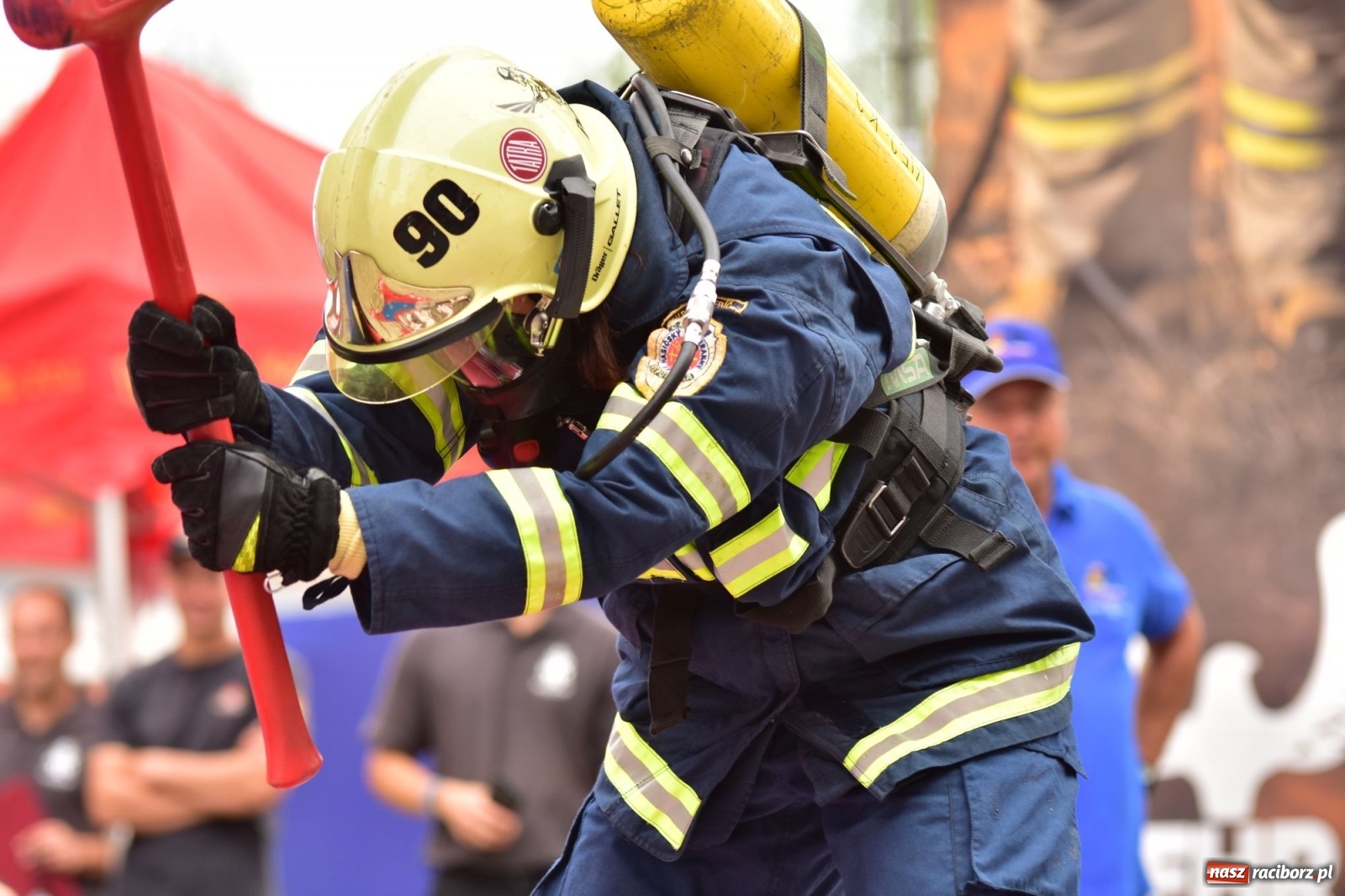 Zdjęcie w galerii na portalu naszraciborz.pl: Jest w straży duża siła! Firefighter Combat Challenge Racibórz 2019 [FOTO i LIVE] wiadomości z regionu