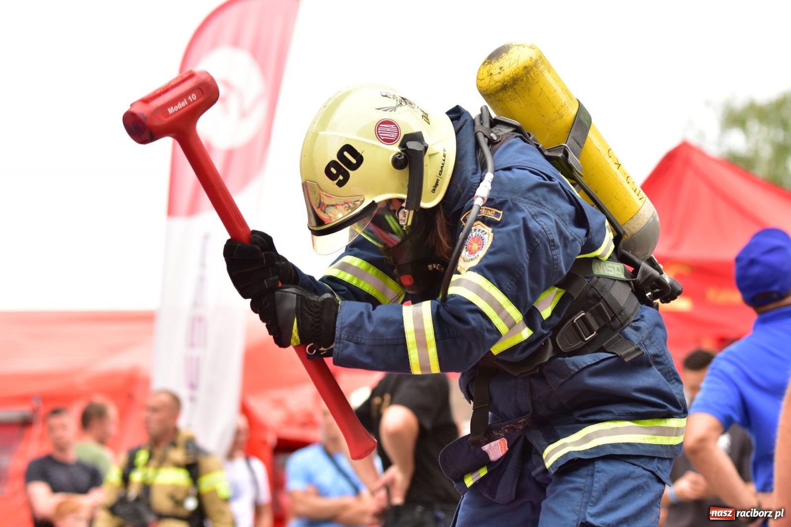 Zdjęcie w galerii na portalu naszraciborz.pl: Jest w straży duża siła! Firefighter Combat Challenge Racibórz 2019 [FOTO i LIVE] wiadomości z regionu