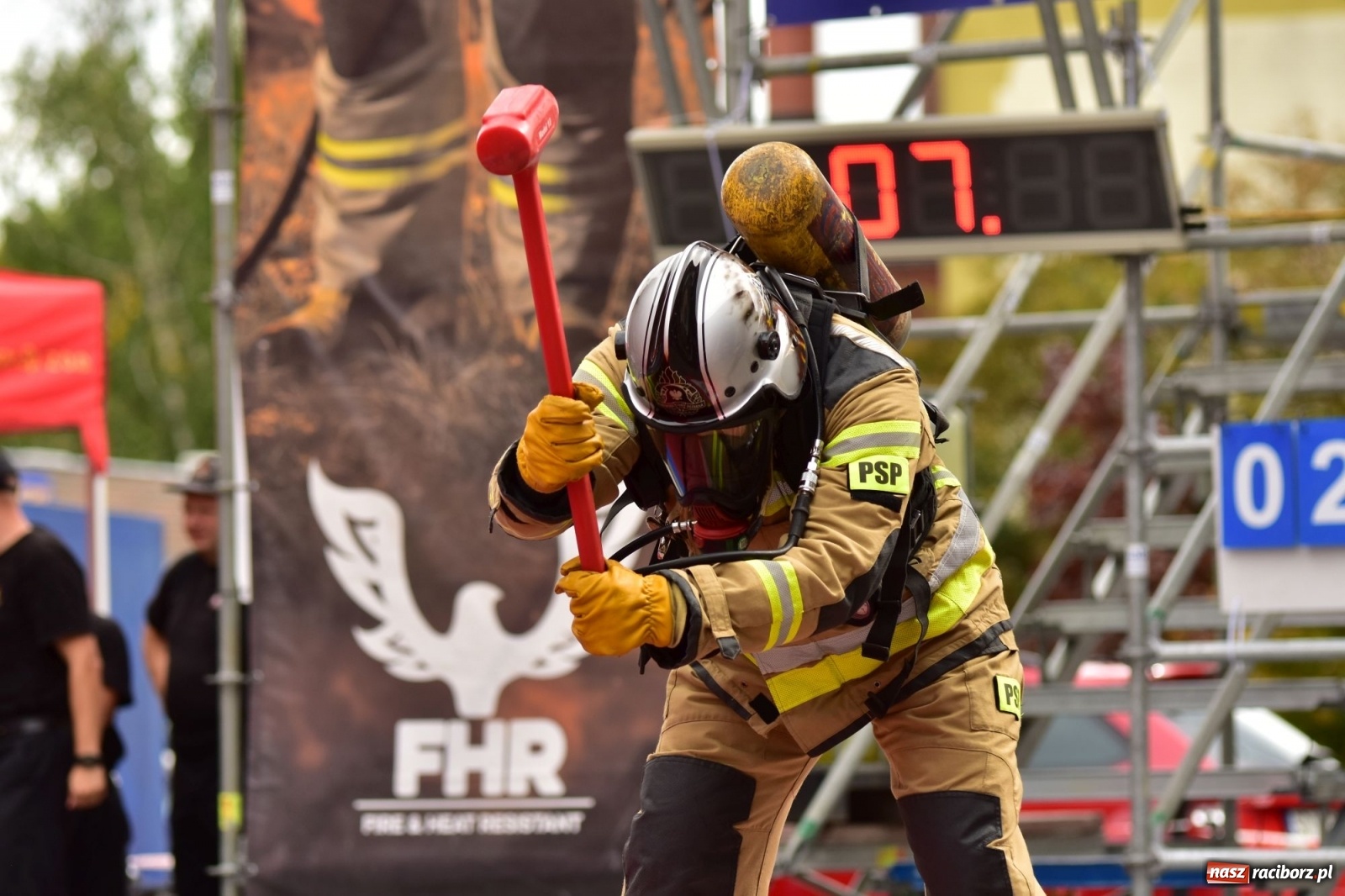 Zdjęcie w galerii na portalu naszraciborz.pl: Jest w straży duża siła! Firefighter Combat Challenge Racibórz 2019 [FOTO i LIVE] wiadomości z regionu