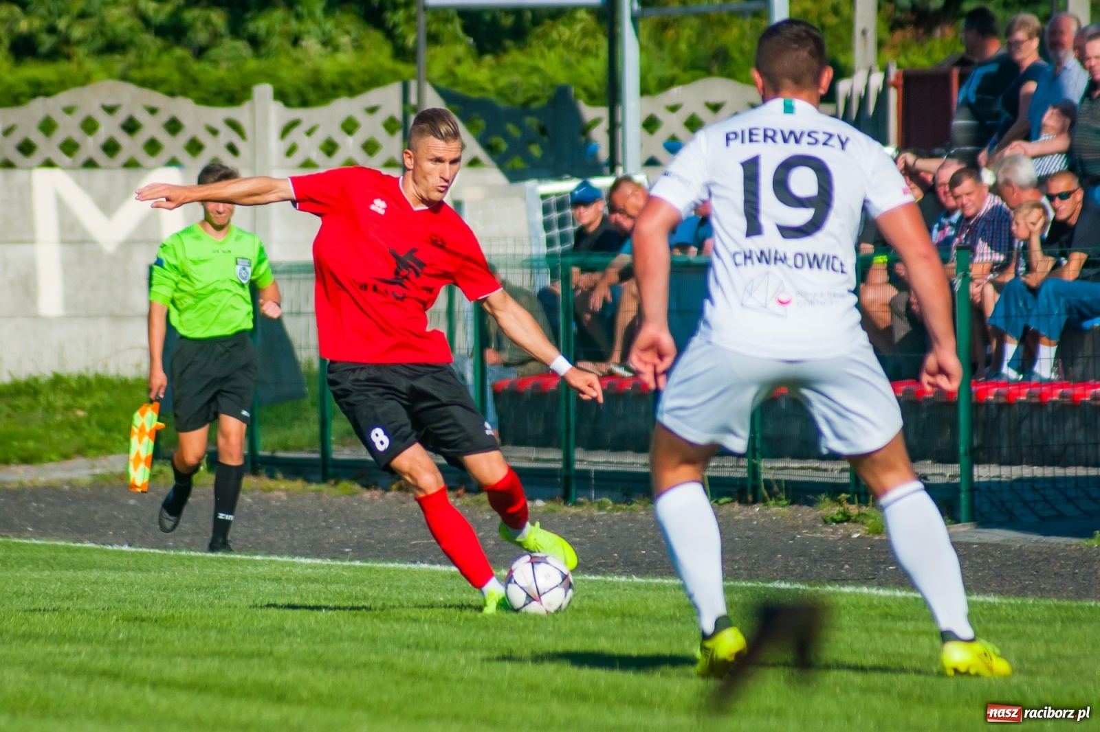 Zdjęcie w galerii na portalu naszraciborz.pl: Dreszczowiec w Tworkowie. Gospodarze z pierwszą wygraną [FOTO i WIDEO] wiadomości z regionu