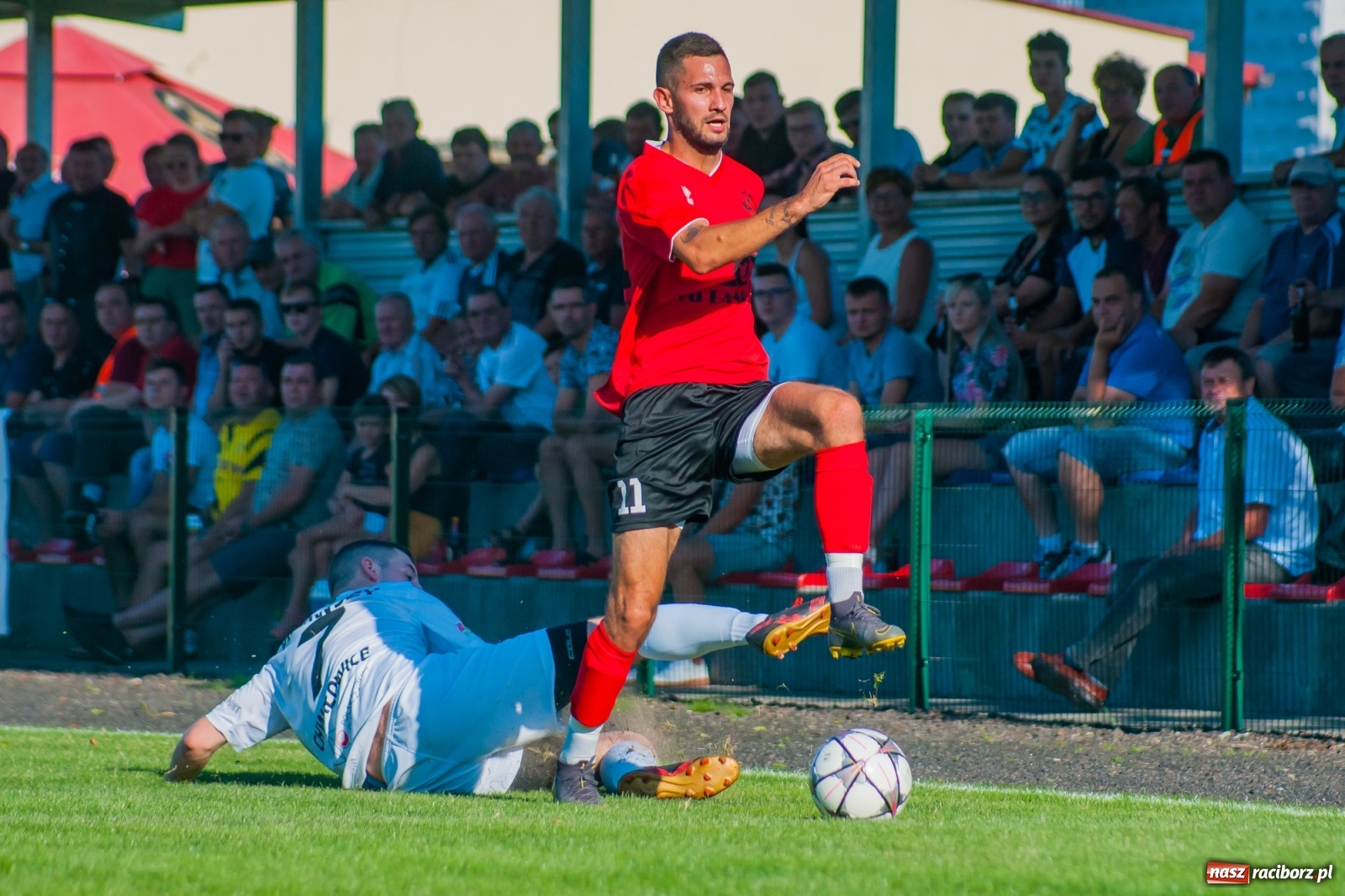 Zdjęcie w galerii na portalu naszraciborz.pl: Dreszczowiec w Tworkowie. Gospodarze z pierwszą wygraną [FOTO i WIDEO] wiadomości z regionu