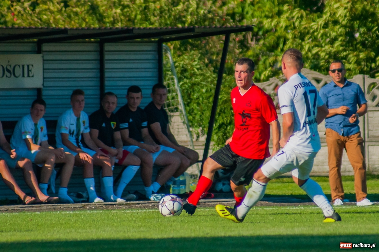 Zdjęcie w galerii na portalu naszraciborz.pl: Dreszczowiec w Tworkowie. Gospodarze z pierwszą wygraną [FOTO i WIDEO] wiadomości z regionu