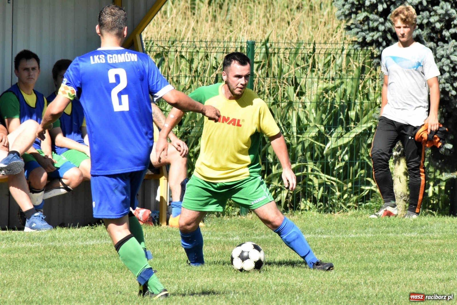 Zdjęcie w galerii na portalu naszraciborz.pl: Mecz walki w Gamowie. Brzezie z kompletem punktów [FOTO] wiadomości z regionu
