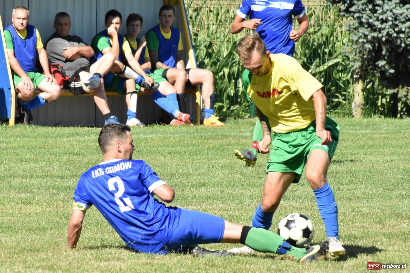 Zdjęcie w galerii na portalu naszraciborz.pl: Mecz walki w Gamowie. Brzezie z kompletem punktów [FOTO] wiadomości z regionu