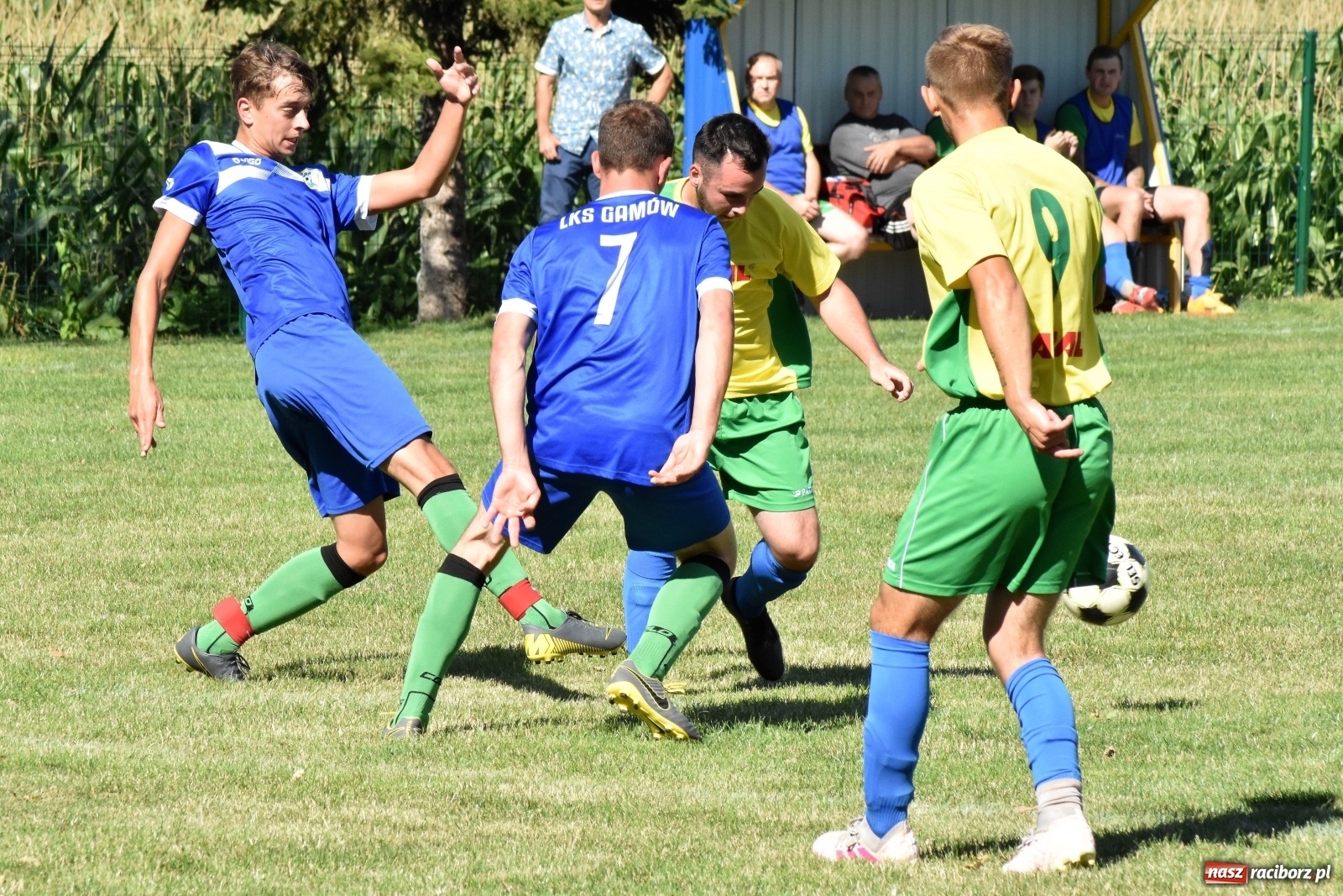 Zdjęcie w galerii na portalu naszraciborz.pl: Mecz walki w Gamowie. Brzezie z kompletem punktów [FOTO] wiadomości z regionu
