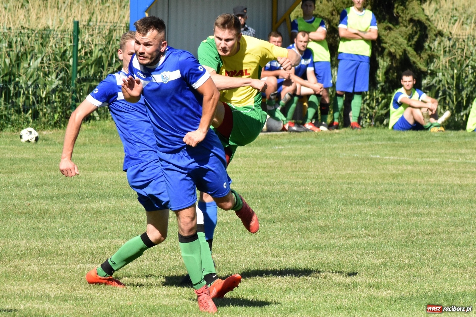 Zdjęcie w galerii na portalu naszraciborz.pl: Mecz walki w Gamowie. Brzezie z kompletem punktów [FOTO] wiadomości z regionu