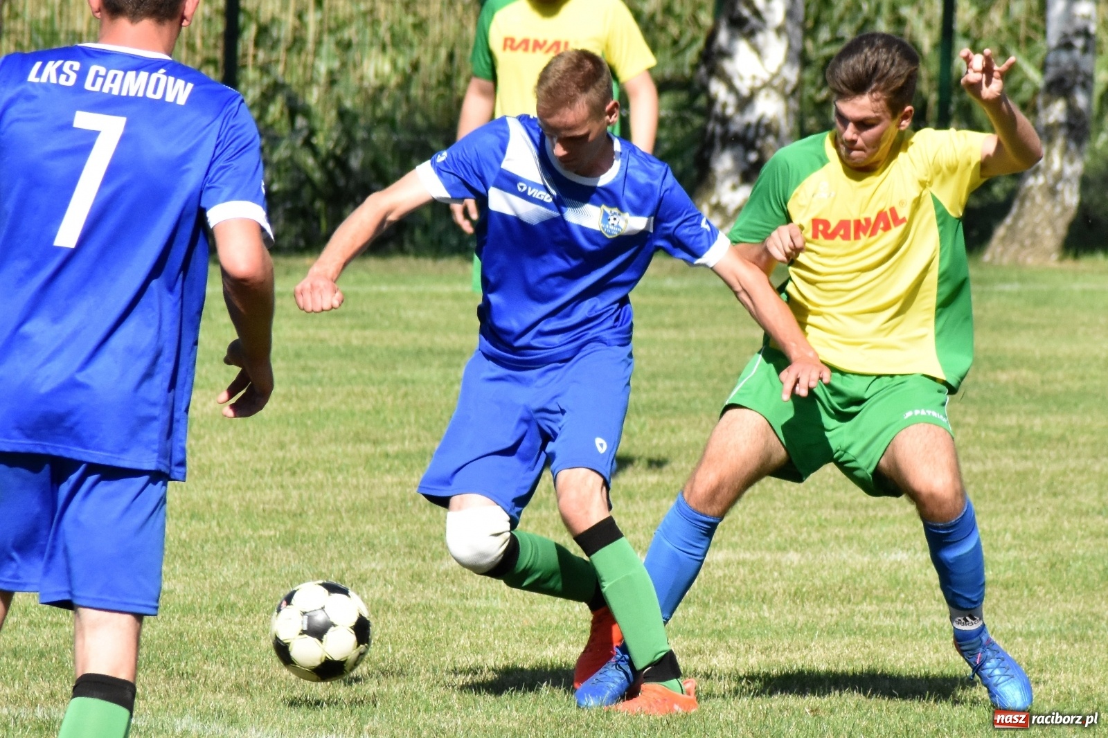 Zdjęcie w galerii na portalu naszraciborz.pl: Mecz walki w Gamowie. Brzezie z kompletem punktów [FOTO] wiadomości z regionu
