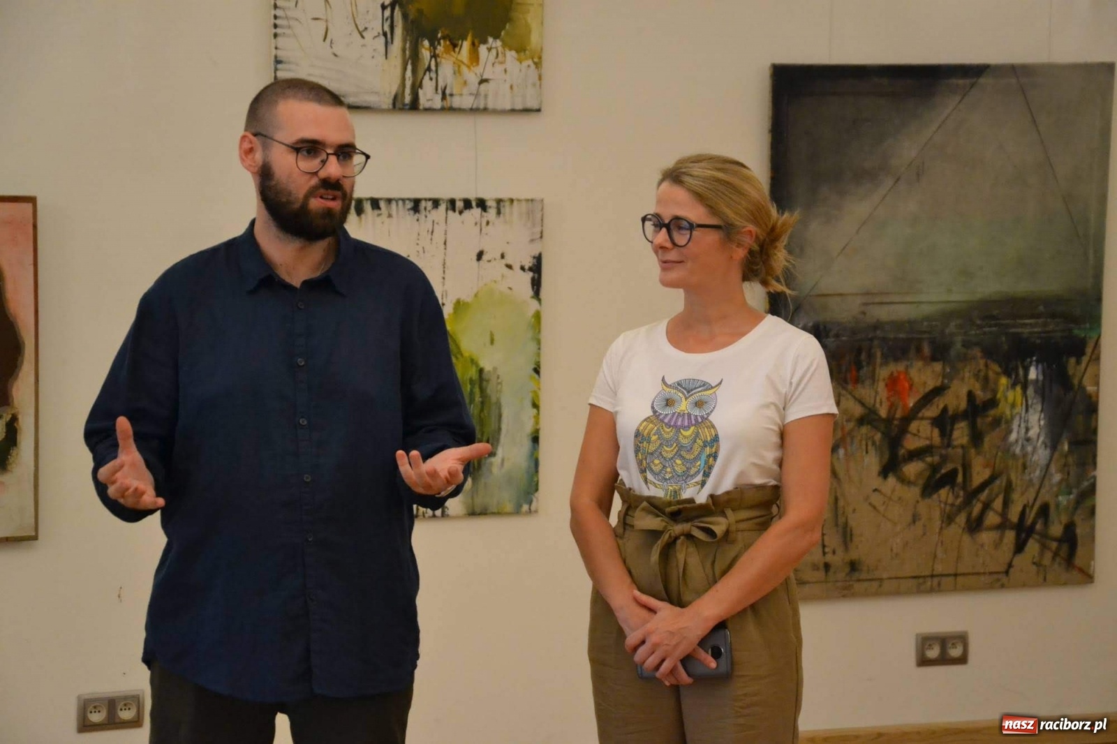 Zdjęcie w galerii na portalu naszraciborz.pl: Podwójny wernisaż na zamku piastowskim  wiadomości z regionu