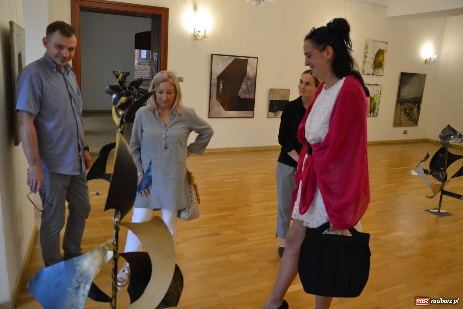 Zdjęcie w galerii na portalu naszraciborz.pl: Podwójny wernisaż na zamku piastowskim  wiadomości z regionu