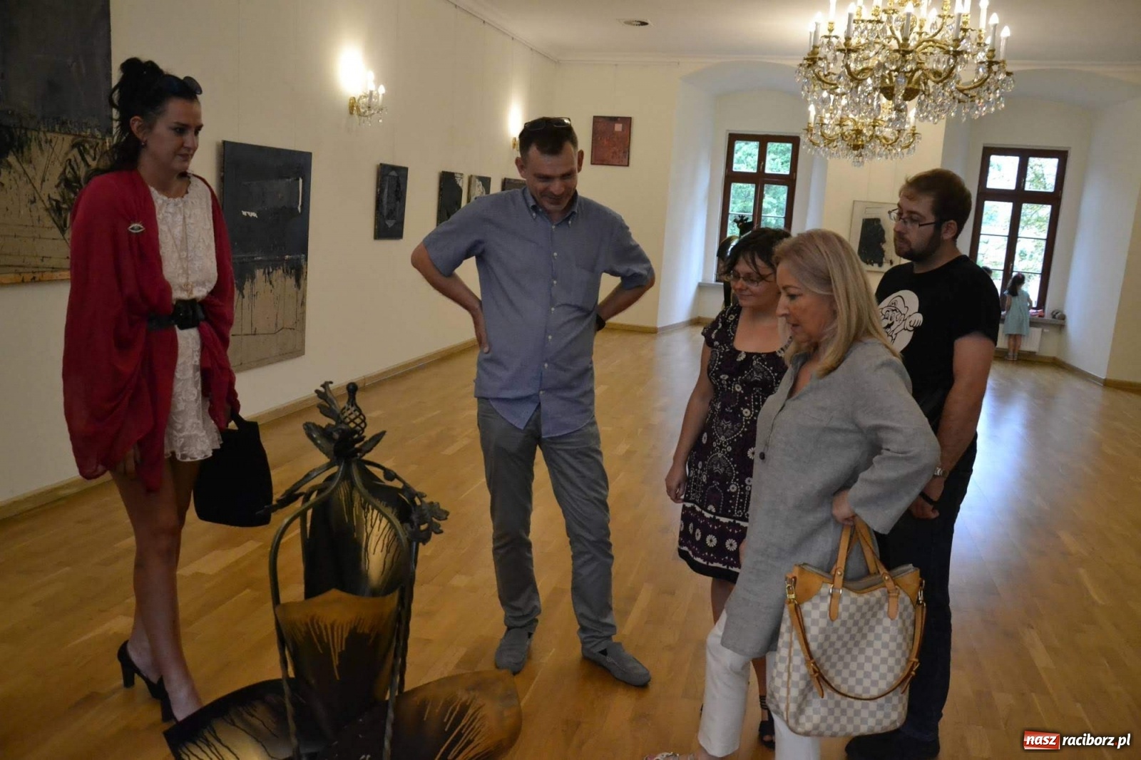 Zdjęcie w galerii na portalu naszraciborz.pl: Podwójny wernisaż na zamku piastowskim  wiadomości z regionu