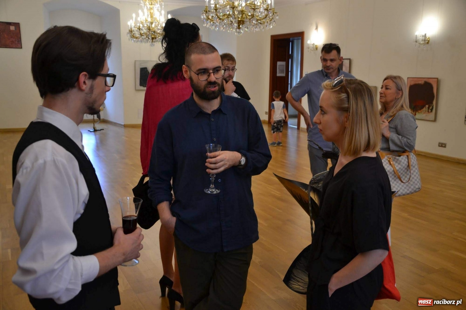 Zdjęcie w galerii na portalu naszraciborz.pl: Podwójny wernisaż na zamku piastowskim  wiadomości z regionu