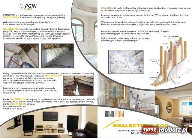 Zdjęcie w galerii na portalu naszraciborz.pl: DOMOTERM - nowa jakość ociepleń wiadomości z regionu