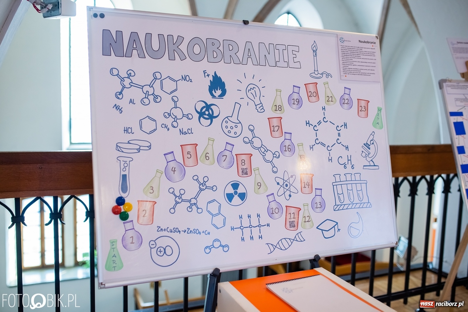 Zdjęcie w galerii na portalu naszraciborz.pl: Z Krakowa do Raciborza. Nanoświat w starym kościele dominikanek wiadomości z regionu