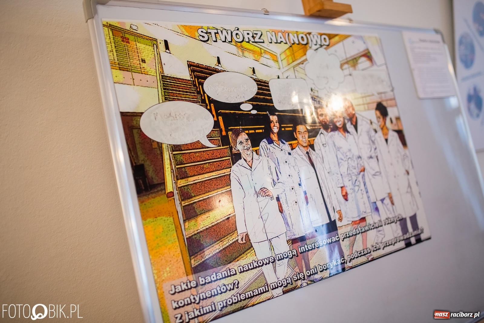 Zdjęcie w galerii na portalu naszraciborz.pl: Z Krakowa do Raciborza. Nanoświat w starym kościele dominikanek wiadomości z regionu