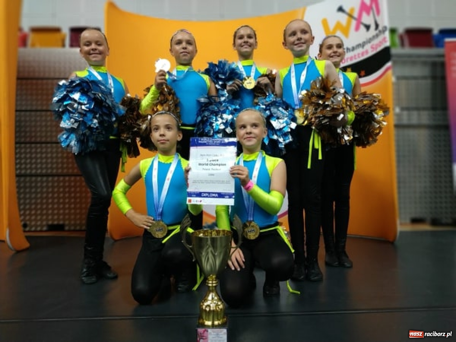 Zdjęcie w galerii na portalu naszraciborz.pl: Tęcza przywiozła złoto z mistrzostw świata [FOTO] wiadomości z regionu