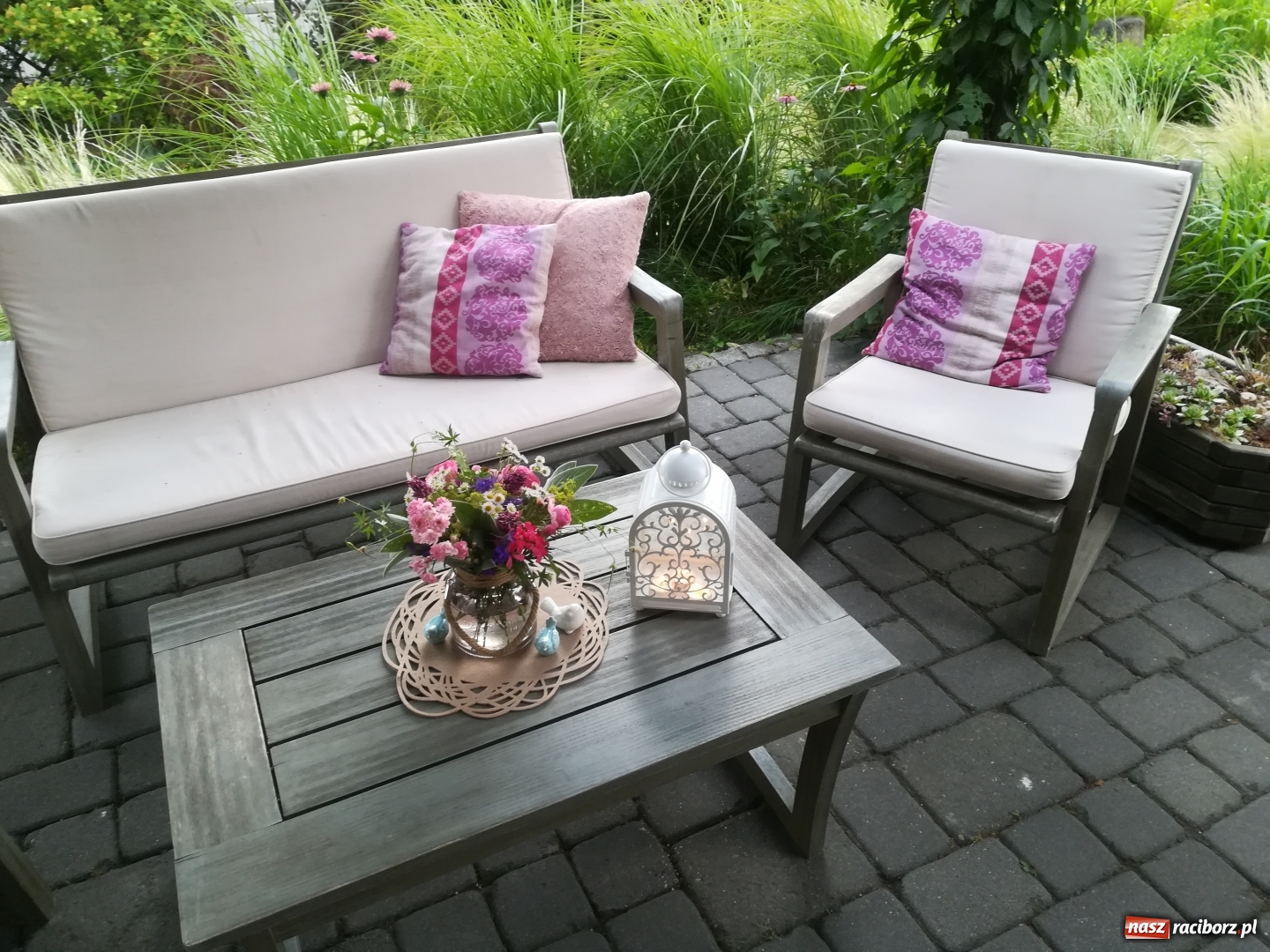 Zdjęcie w galerii na portalu naszraciborz.pl: Zielono mi. Zwycięski taras pani Magdy [FOTO]  wiadomości z regionu