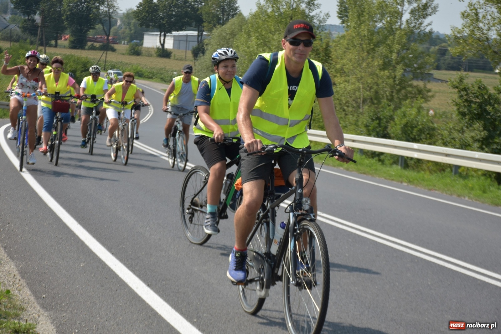 Zdjęcie w galerii na portalu naszraciborz.pl: Rajd rowerowy zakończył wakacje w gminie Krzyżanowice [FOTO] wiadomości z regionu