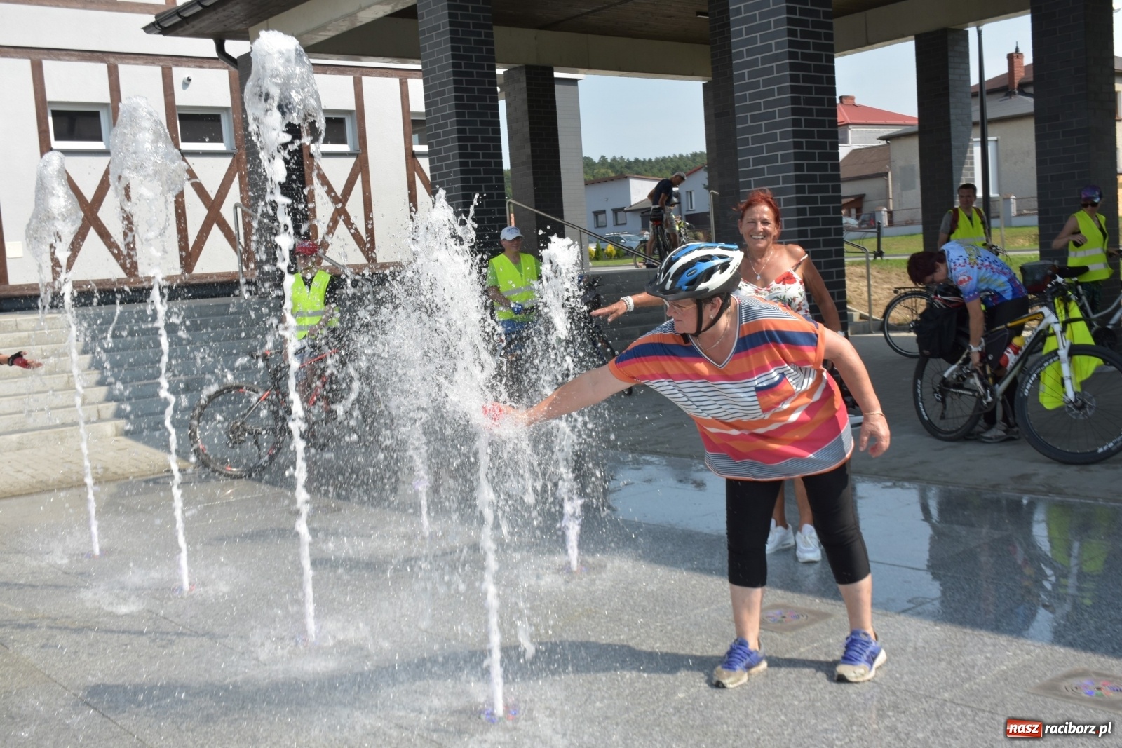 Zdjęcie w galerii na portalu naszraciborz.pl: Rajd rowerowy zakończył wakacje w gminie Krzyżanowice [FOTO] wiadomości z regionu