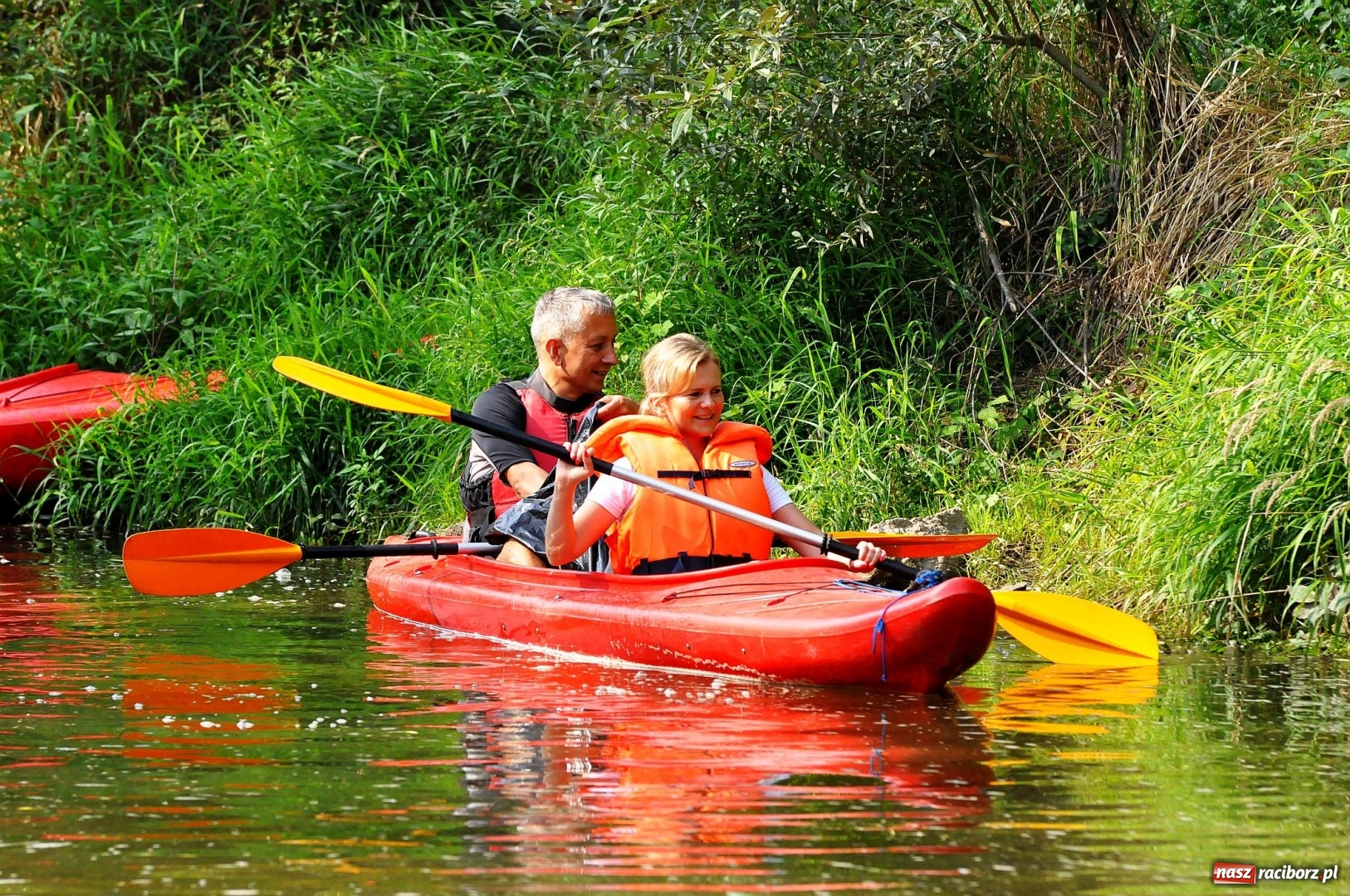 Zdjęcie w galerii na portalu naszraciborz.pl: Raciborskie sprzątanie Odry. W korycie znaleziono pocisk [FOTO i WIDEO]  wiadomości z regionu