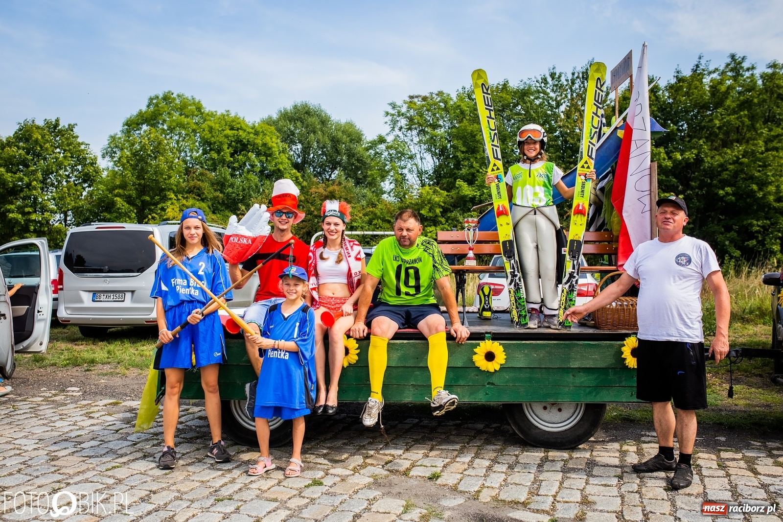 Zdjęcie w galerii na portalu naszraciborz.pl: Dożynki w Pietrowicach z lotu ptaka [WIDEO]  wiadomości z regionu