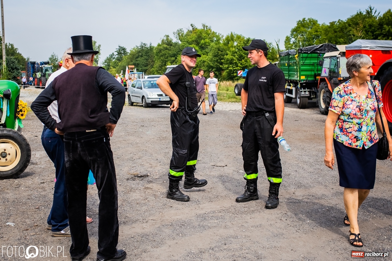 Zdjęcie w galerii na portalu naszraciborz.pl: Dożynki w Pietrowicach z lotu ptaka [WIDEO]  wiadomości z regionu