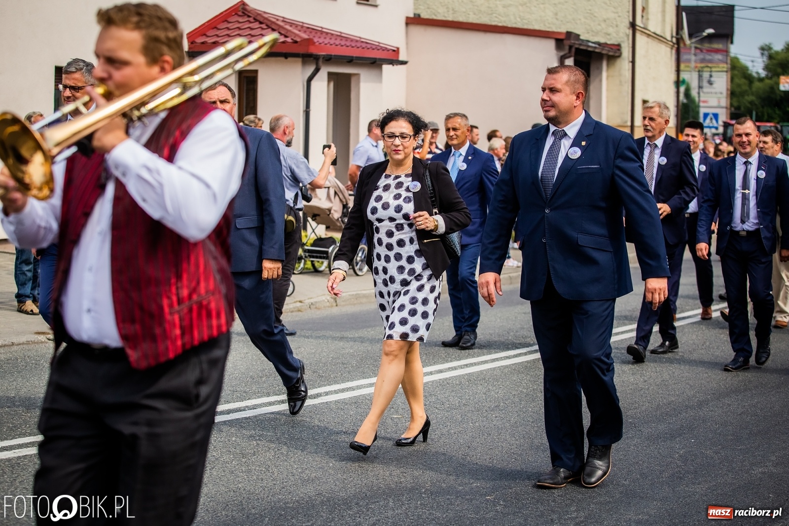 Zdjęcie w galerii na portalu naszraciborz.pl: Dożynki w Pietrowicach z lotu ptaka [WIDEO]  wiadomości z regionu