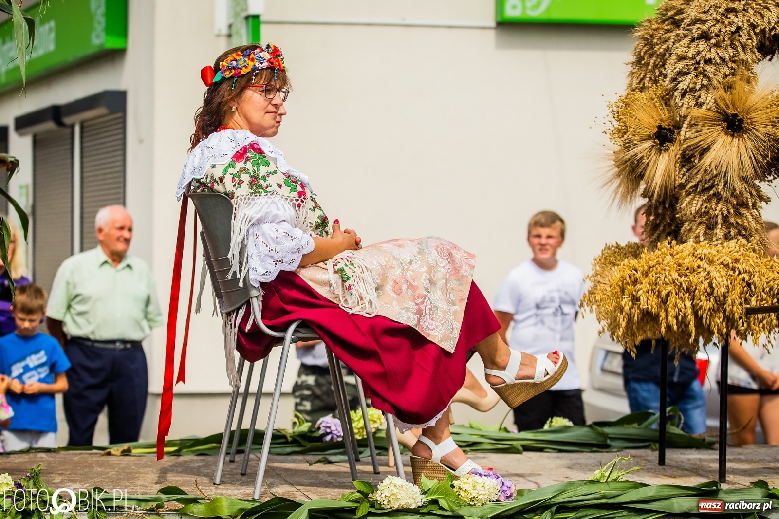 Zdjęcie w galerii na portalu naszraciborz.pl: Dożynki w Pietrowicach z lotu ptaka [WIDEO]  wiadomości z regionu