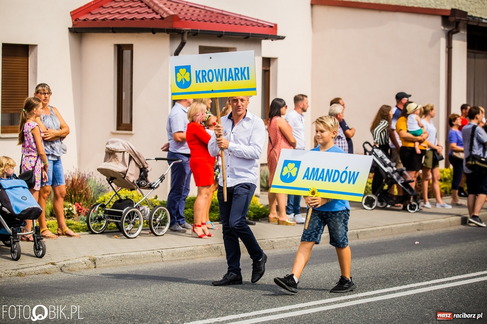 Zdjęcie w galerii na portalu naszraciborz.pl: Dożynki w Pietrowicach z lotu ptaka [WIDEO]  wiadomości z regionu