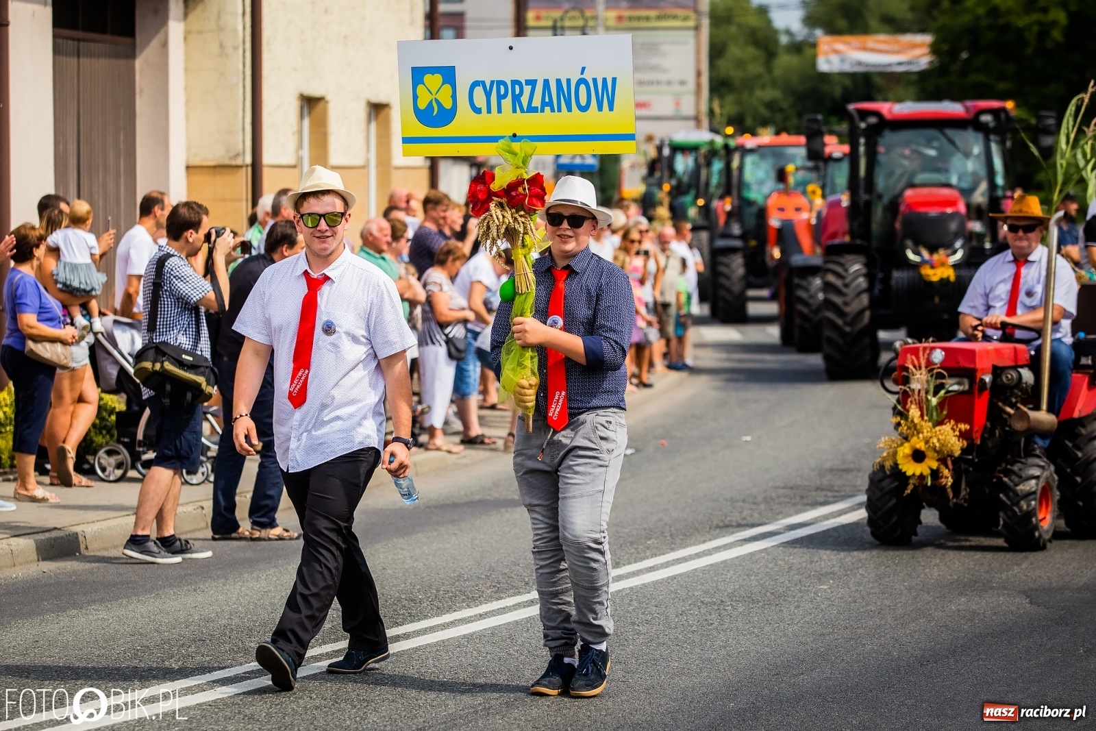 Zdjęcie w galerii na portalu naszraciborz.pl: Dożynki w Pietrowicach z lotu ptaka [WIDEO]  wiadomości z regionu