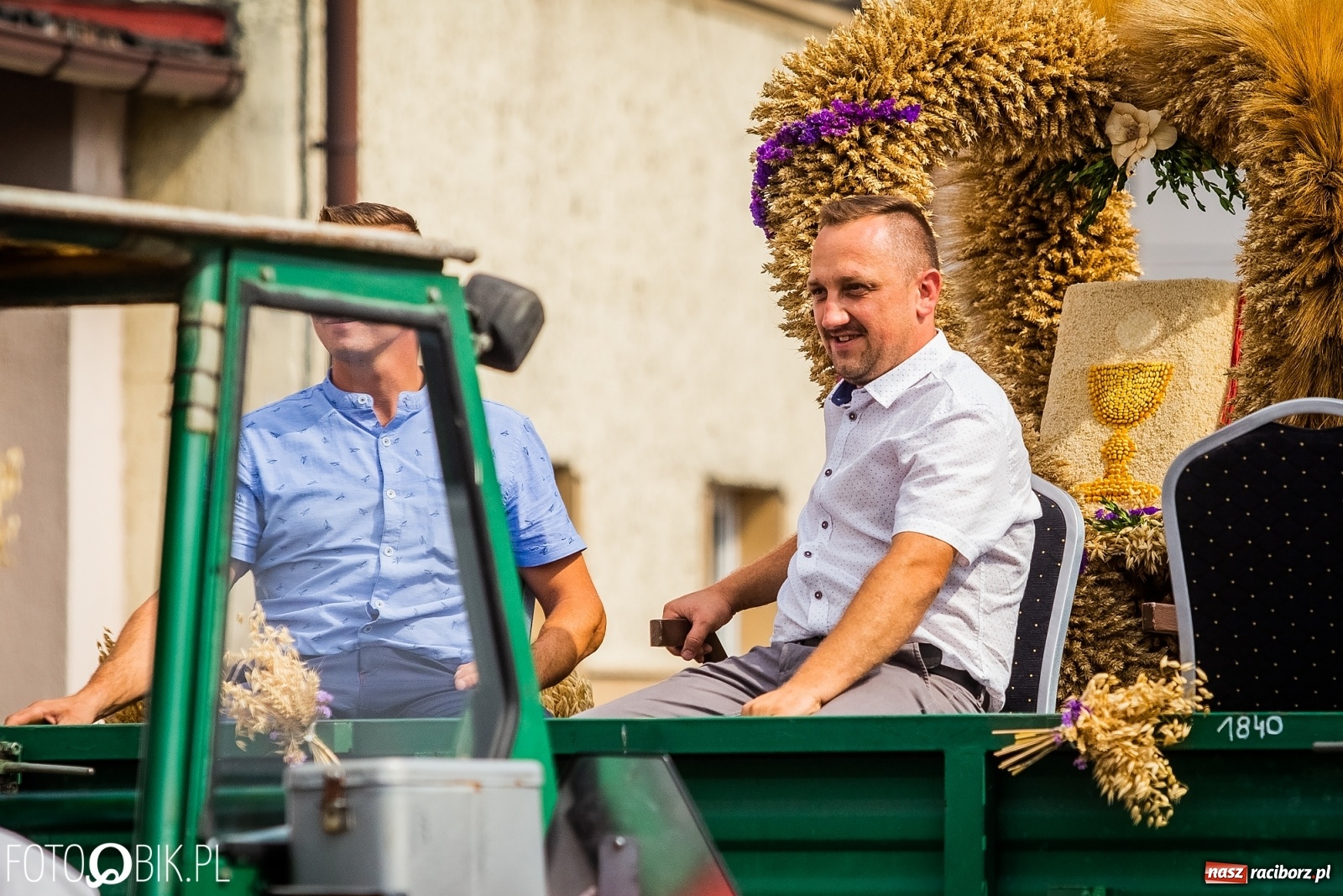 Zdjęcie w galerii na portalu naszraciborz.pl: Dożynki w Pietrowicach z lotu ptaka [WIDEO]  wiadomości z regionu